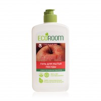 ECOROOM Средство для мытья посуды Яблоко 500мл ECOROOM Средство для мытья посуды Яблоко 500мл